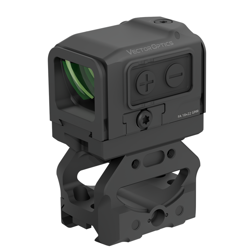 Load image into Gallery viewer, 3 MOA Green Dot | Frenzy FA 18x22 GMR Enclosed Green Dot Sight (SCRD-GM75) | IPSC
