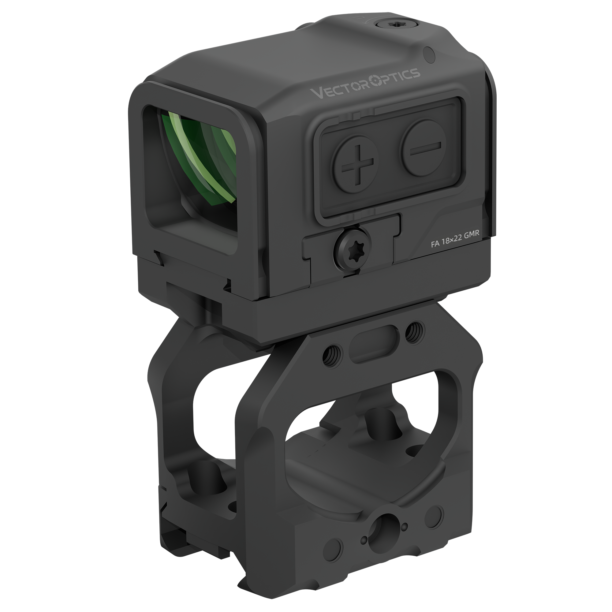 3 MOA Green Dot | Frenzy FA 18x22 GMR Enclosed Green Dot Sight (SCRD-GM75) | IPSC