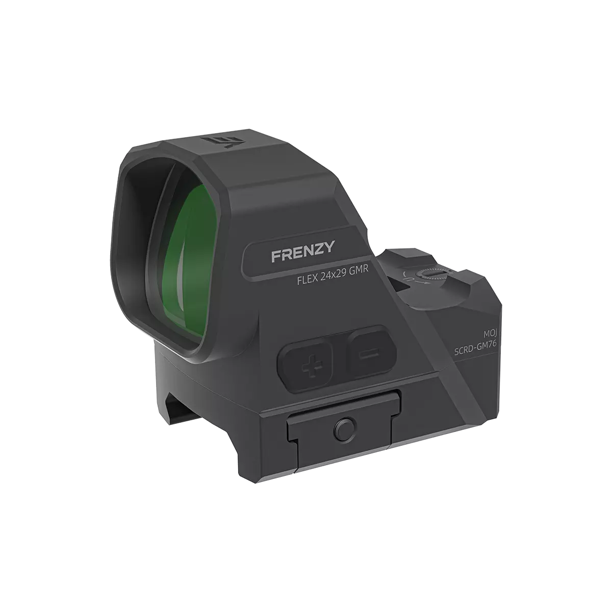 3 MOA Green Dot | Frenzy FLEX 24x29 GMR MOJ IPSC Green Dot Sight (SCRD-GM76) for PCC | Glock® 17/19