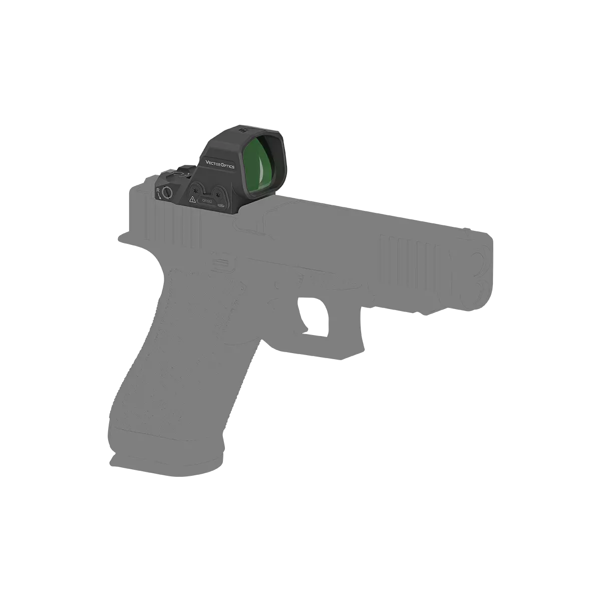 3 MOA Green Dot | Frenzy FLEX 24x29 GMR MOJ IPSC Green Dot Sight (SCRD-GM76) for PCC | Glock® 17/19