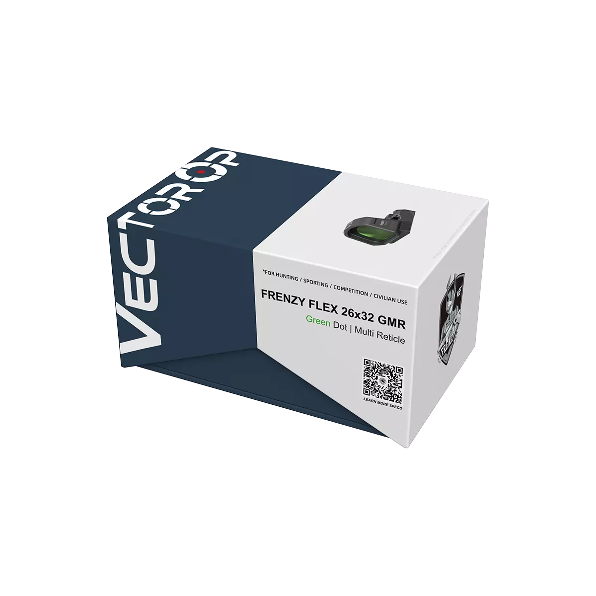 Multi-Reticle Green Dot | Frenzy F3 26x32 6MOA IPSC GMR Green Dot Sight (SCRD-GM79) | for Glock® 17/19