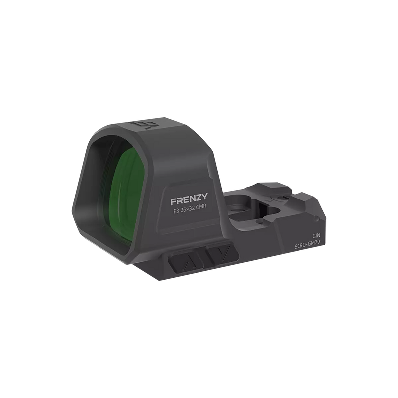 Load image into Gallery viewer, Multi-Reticle Green Dot | Frenzy F3 26x32 6MOA GMR Green Dot Sight (SCRD-GM79) | for Glock® 17/19
