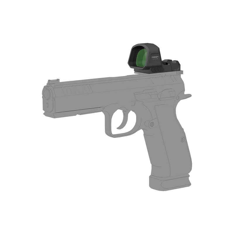 Load image into Gallery viewer, Multi-Reticle Green Dot | Frenzy F3 26x32 6MOA GMR Green Dot Sight (SCRD-GM79) | for Glock® 17/19
