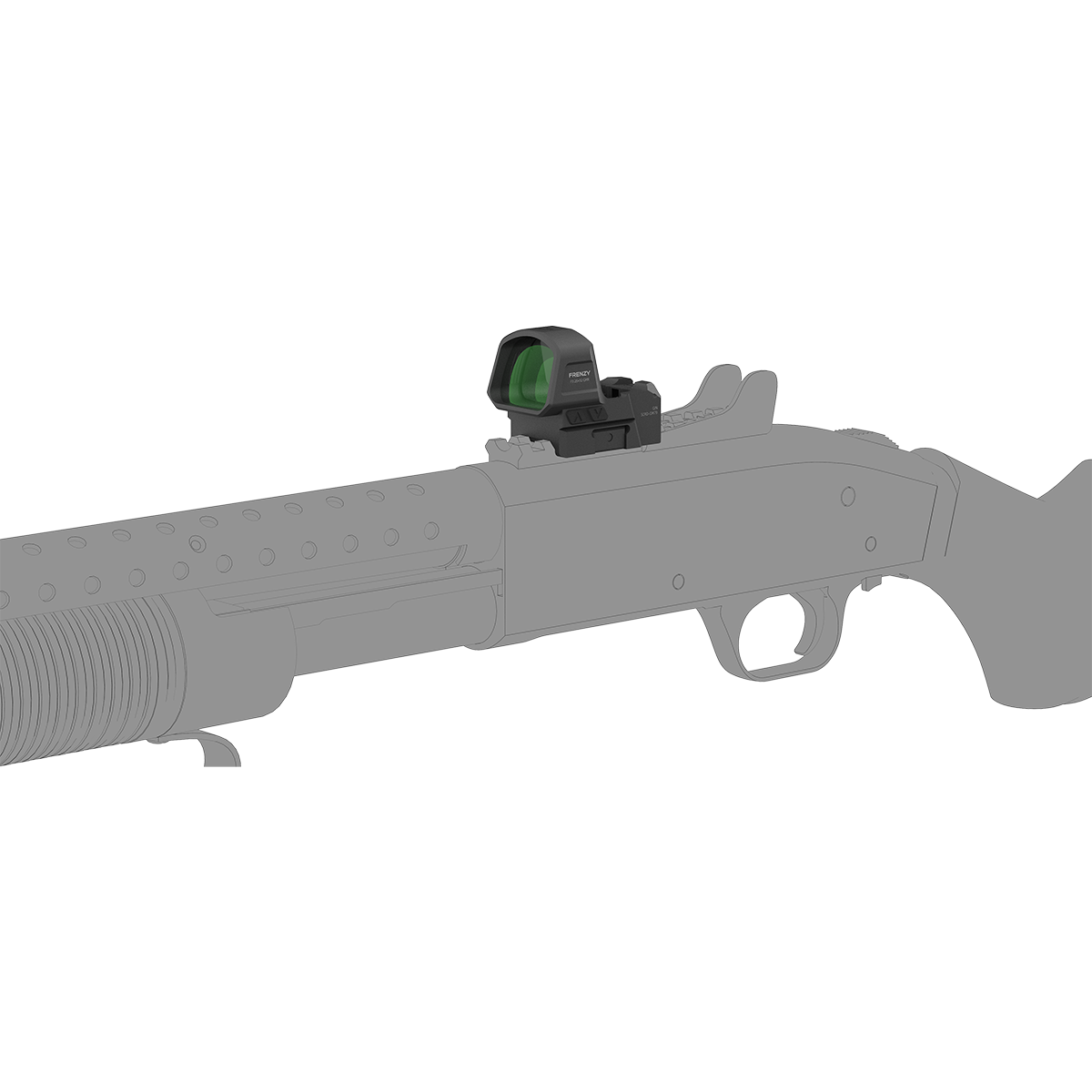 Multi-Reticle Green Dot | Frenzy F3 26x32 6MOA IPSC GMR Green Dot Sight (SCRD-GM79) | for Glock® 17/19