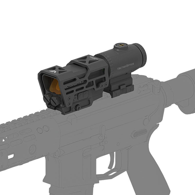 Load image into Gallery viewer, Frenzy Plus 31x26 MRT 3MOA Red Dot + Paragon 3x18 Magnifier Mini
