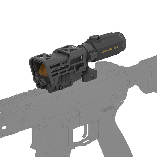 Frenzy Plus 31x26 MRT 3MOA Red Dot + Maverick-III 3x22 Magnifier