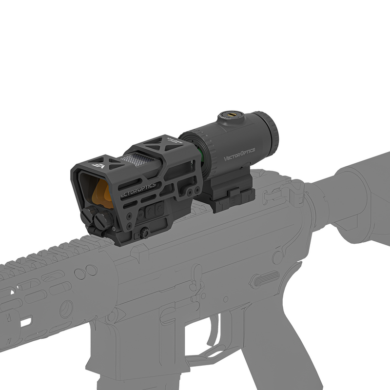 Load image into Gallery viewer, Frenzy Plus 1x31x26 SOL Solar Power Red Dot + Paragon 3x18 Magnifier Mini
