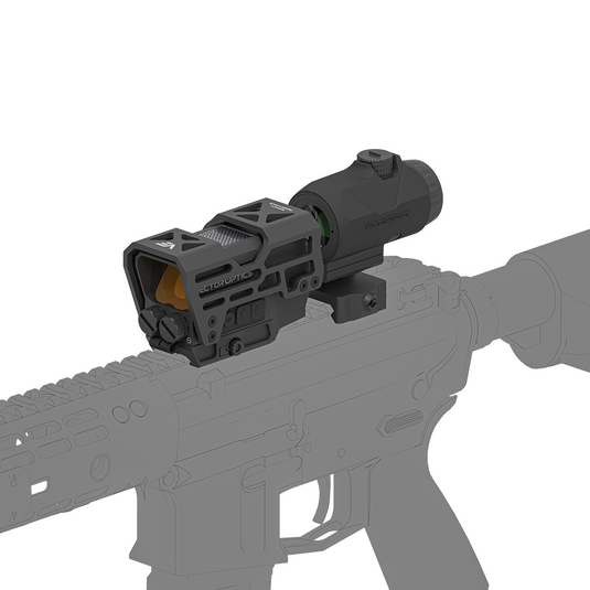 Frenzy Plus 1x31x26 SOL Solar Power Red Dot + Maverick-IV 3x22 Magnifier Mini