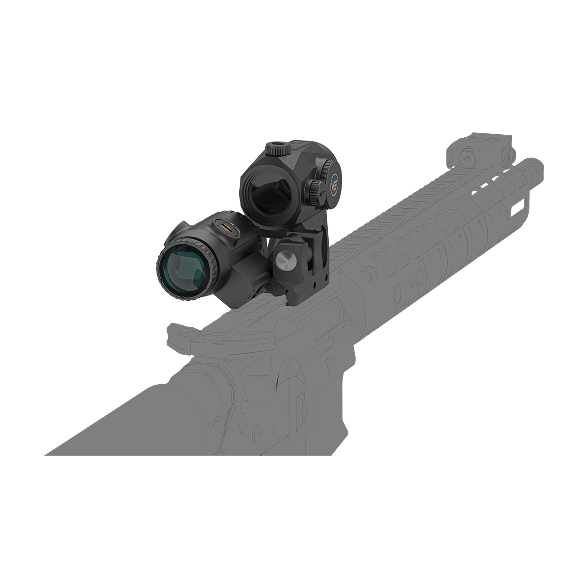 Scrapper 1×25 Red Dot &  Paragon 3× Magnifier &  One-Piece Picatinny Mount (SCRMMK-01)