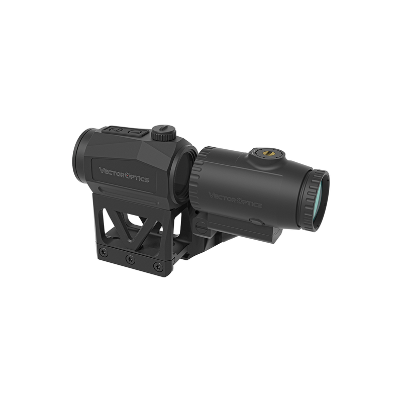 Load image into Gallery viewer, Scrapper 1×25 Red Dot &amp;  Paragon 3× Magnifier &amp;  One-Piece Picatinny Mount (SCRMMK-01)
