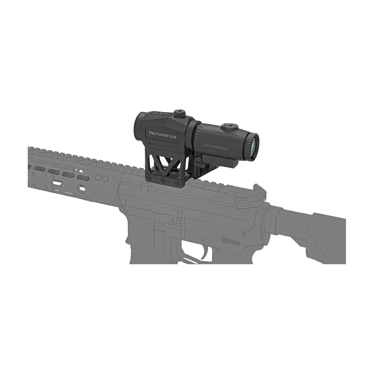 Scrapper 1×29 Red Dot &  Paragon 3× Magnifier &  One-Piece Mount (SCRMMK-02)