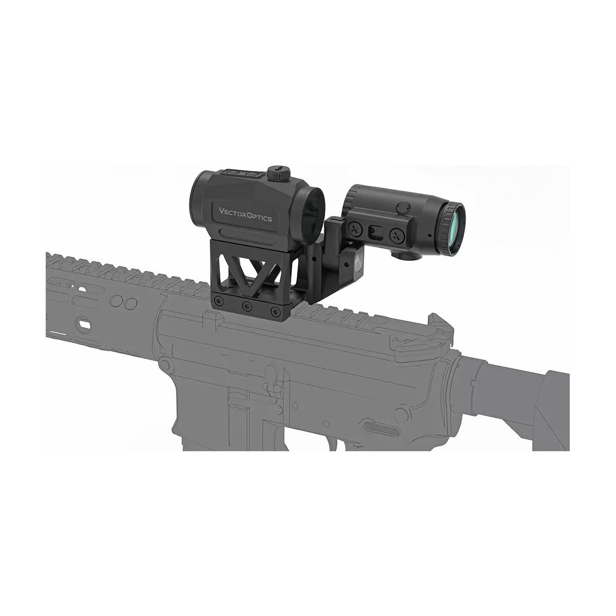 Scrapper 1×29 Red Dot &  Paragon 3× Magnifier &  One-Piece Mount (SCRMMK-02)