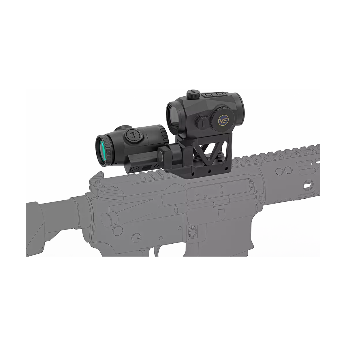 Scrapper 1×29 Red Dot &  Paragon 3× Magnifier &  One-Piece Mount (SCRMMK-02)