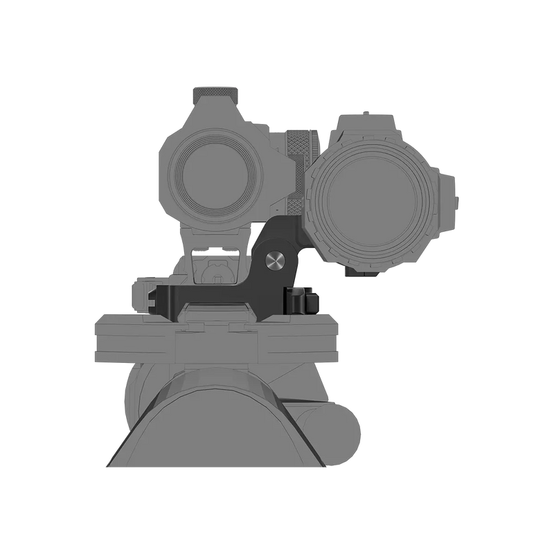 Load image into Gallery viewer, 30mm Flip to Side Quick Release Picatinny Mount Ring (SCTM-67)
