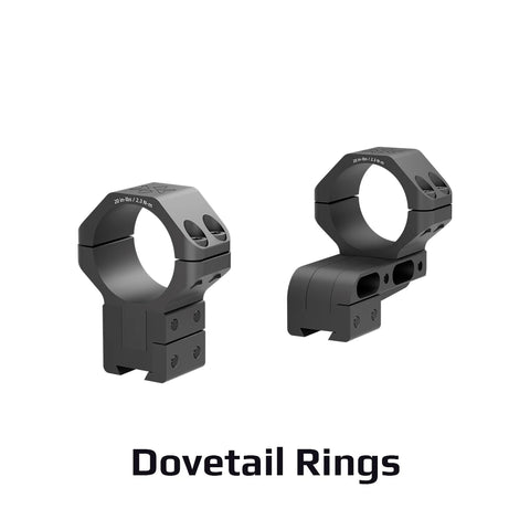 30mm Adjustable Cantilever Weaver / Dovetail Rings