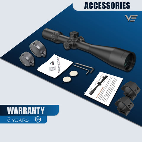 Sentinel-X 10-40x50 SFP | Benchrest Shooting Rifle Scope