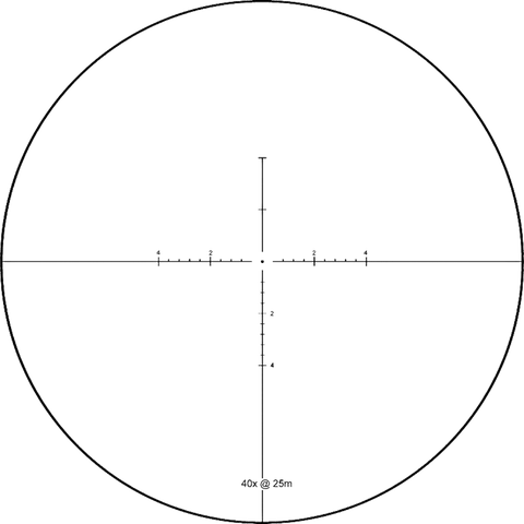 Sentinel-X Pro10-40x50 Center Dot Riflescope