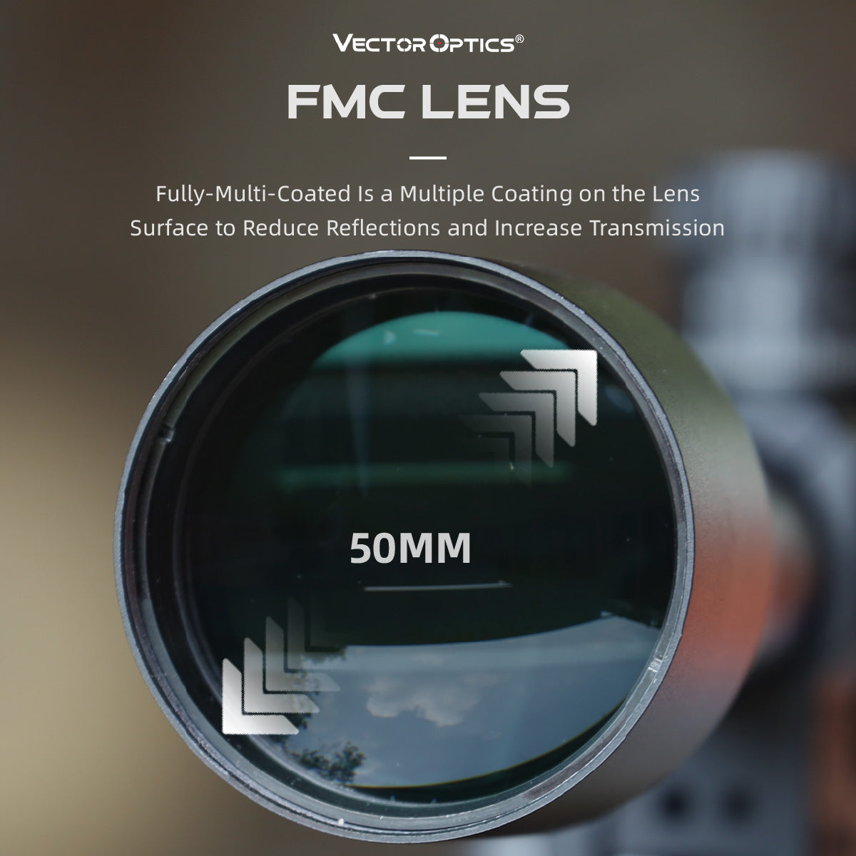 Sentinel-X 10-40x50 FMC LENS