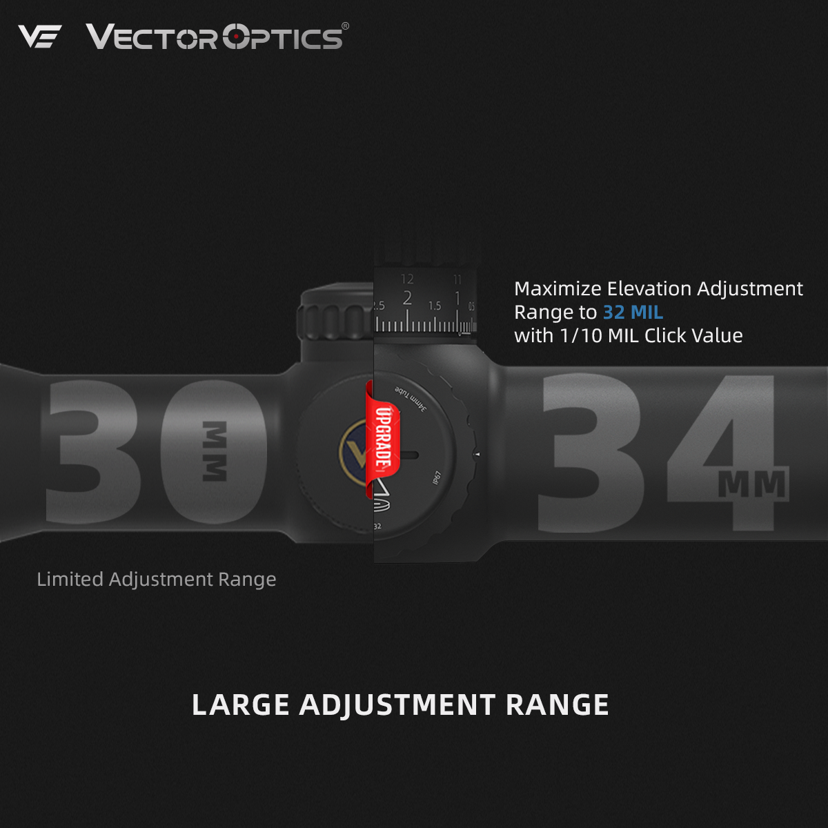 PRS | Tauron 6-24x50 HD MIL FFP Rifle Scope (SCFF-81) | Long-Range