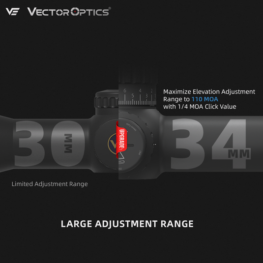 Tauron 6-24x50 HD MOA FFP SCFF-82 LARGE ADJUSTMENT RANGE