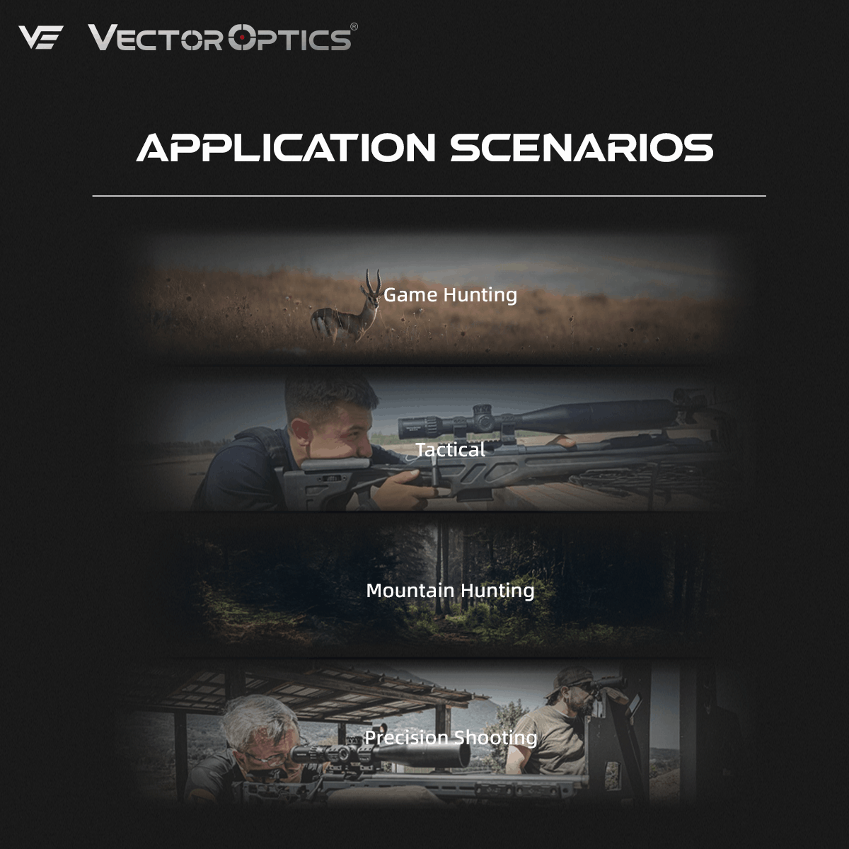 Long-Range Shooting | Tauron GenII 4-32x56 ED SFP HPVO Rifle Scope (SCOL-56)