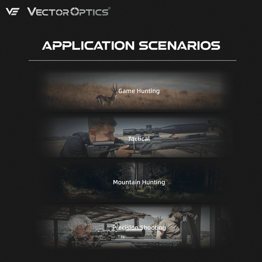 Tauron GenII 4-32x56 ED APPLICATION SCENARIOS