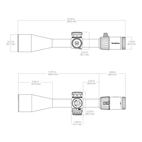 Tauron 5-30x56 GenII Rifle Scope