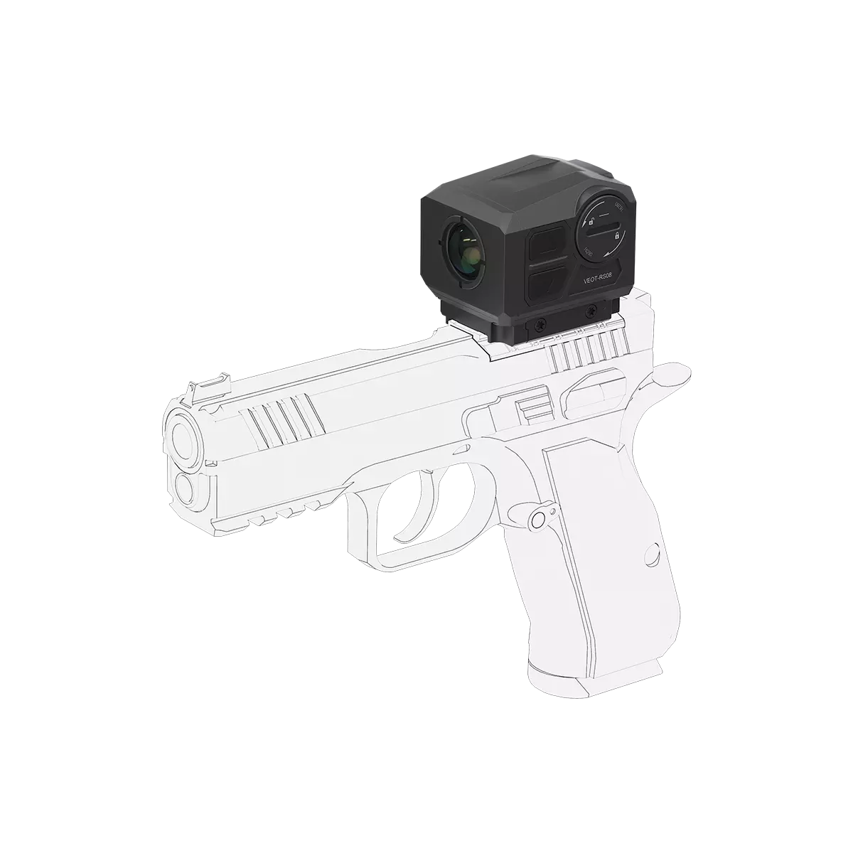Owlset HEIM ES X-Nano STD Mini Thermal Imaging Sight (VEOT-RS08)