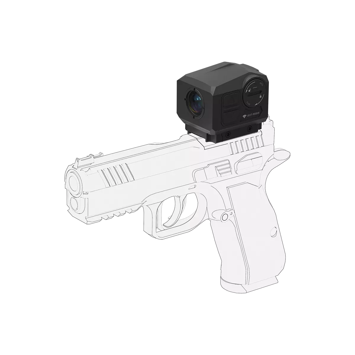 Owlset HEIM ES X-Nano XPD Mini Thermal Sight Wi-Fi (VEOT-RSS08)