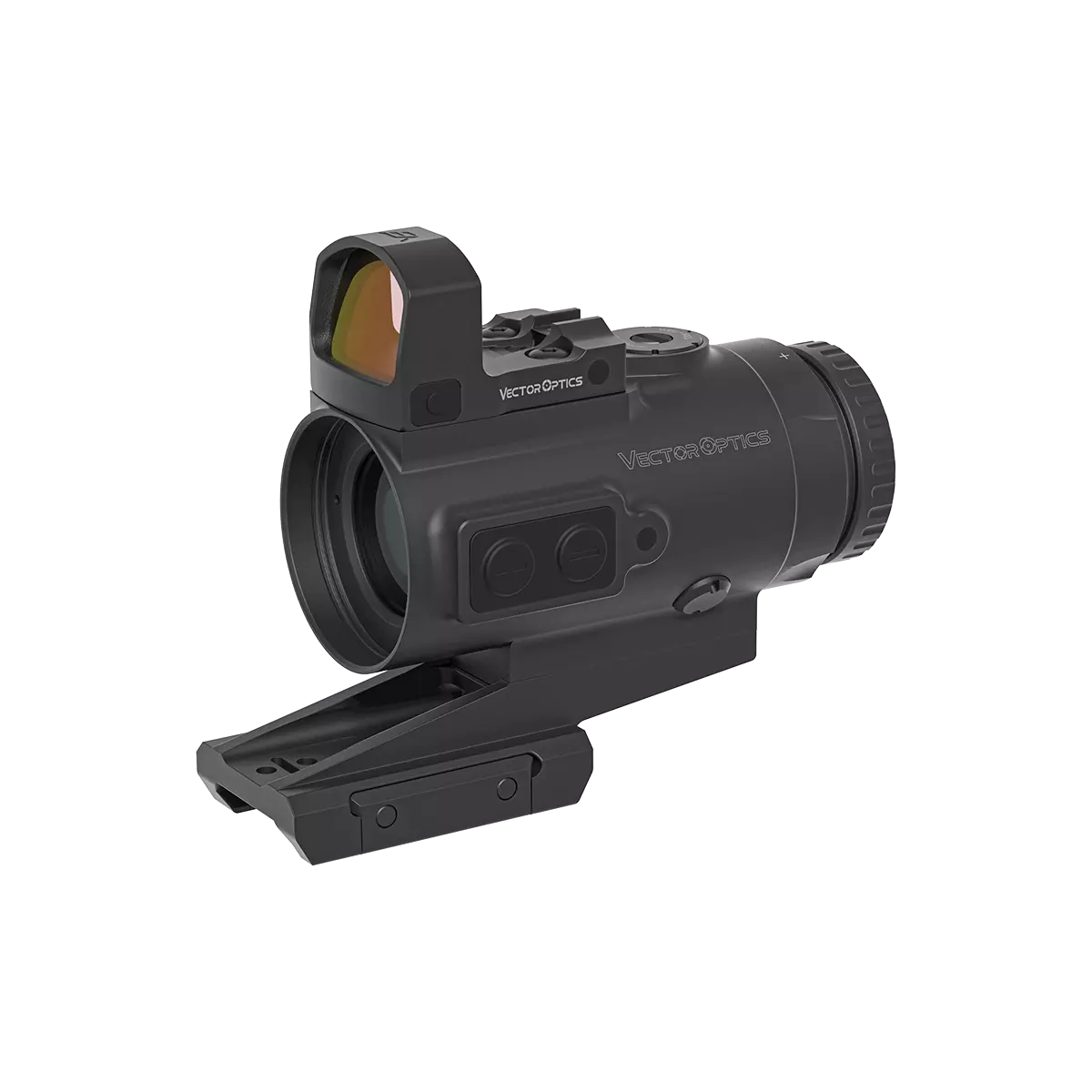 Paragon 4x24 Mini Prism & Frenzy 1x17x24 Green Dot Kit | Cantilever Picatinny Mount (VOGP-01)