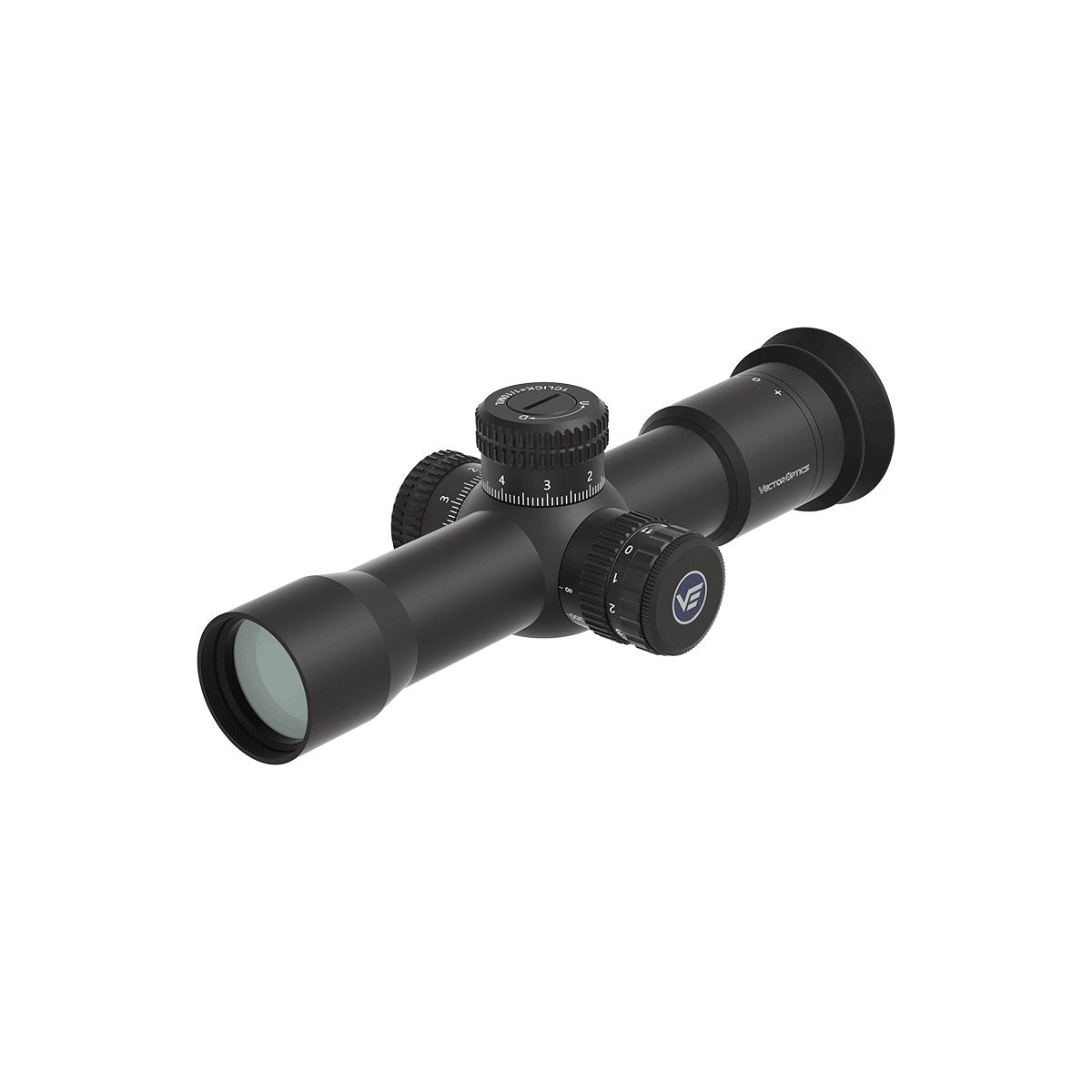 Field Target | Veyron Plus 10x30 SFP HPVO Rifle Scope (SCOM-46) | for AR15 / M4