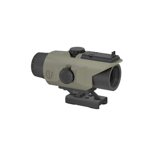 Tactical Shooting | VictOptics C1 4x32 FDE Rubber-Armored Prism Scope (OPSL41) for AR, PCC and Airsoft