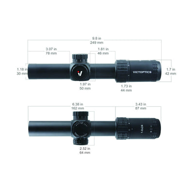 【704 Tactical】 S6 1-6x24 SFP - Vector Optics Online Store
