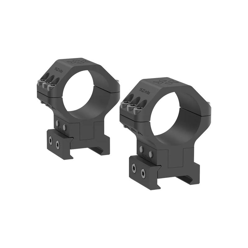 Load image into Gallery viewer, X-ACCU 30mm Adjustable Elevation Picatinny Scope Rings (XASR-3041)
