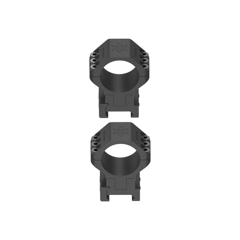 Load image into Gallery viewer, X-ACCU 30mm Adjustable Elevation Picatinny Scope Rings (XASR-3041)
