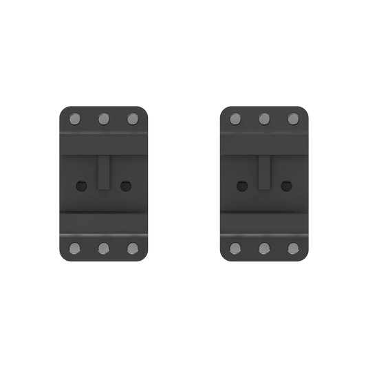 30mm X-Accu 1.25" Medium Profile Picatinny Scope Rings (XASR-3052)