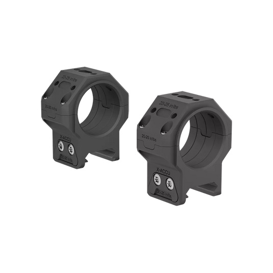 30mm X-MOD 0.95''/1.1''/1.25'' Modular Picatinny Rings System (XASR-3071/XASR-3072/XASR-3073)