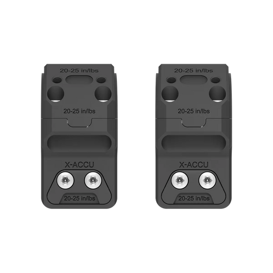 30mm X-MOD 0.95''/1.1''/1.25'' Modular Picatinny Rings System (XASR-3071/XASR-3072/XASR-3073)
