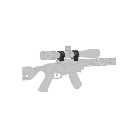 30mm X-MOD 0.95''/1.1''/1.25'' Modular Picatinny Rings System (XASR-3071/XASR-3072/XASR-3073)