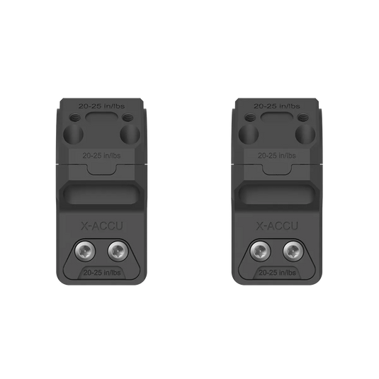 30mm X-MOD 0.95''/1.1''/1.25'' Modular Picatinny Rings System (XASR-3071/XASR-3072/XASR-3073)