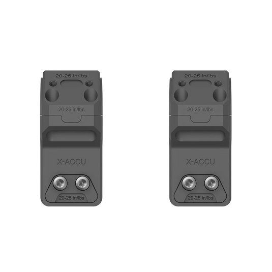 30mm X-MOD 0.95''/1.1''/1.25'' Modular Picatinny Rings System (XASR-3071/XASR-3072/XASR-3073)