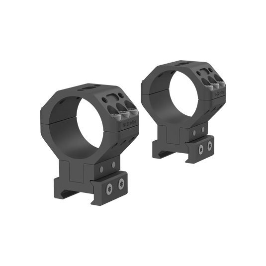 X-ACCU 34mm Adjustable Elevation Weaver Scope Rings (XASR-3451)