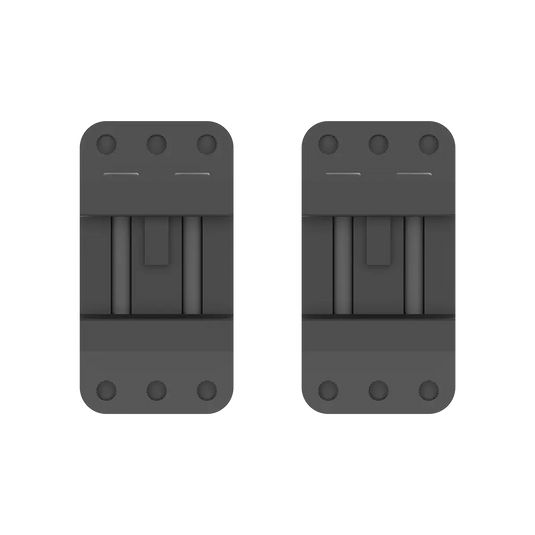 X-ACCU 34mm Adjustable Elevation Weaver Scope Rings (XASR-3451)