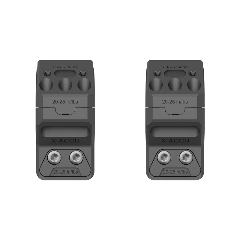 Load image into Gallery viewer, 34mm X-MOD 0.95''/1.1''/1.25'' Modular Picatinny Ring System (XASR-3471/XASR-3472/XASR-3473)
