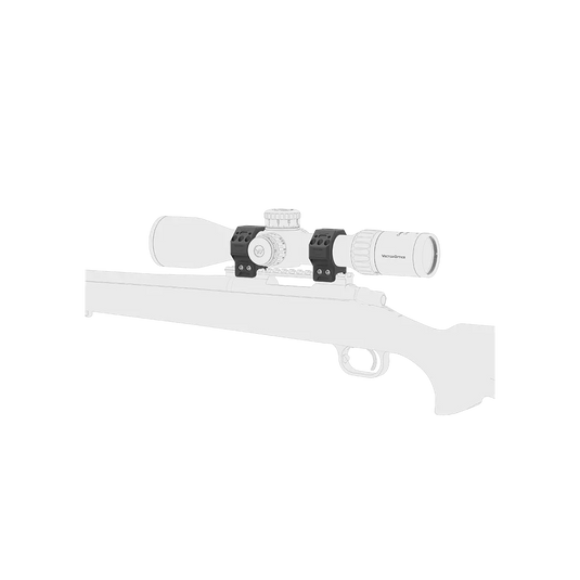 34mm X-MOD 0.95''/1.1''/1.25'' Modular Picatinny Ring System (XASR-3471/XASR-3472/XASR-3473)