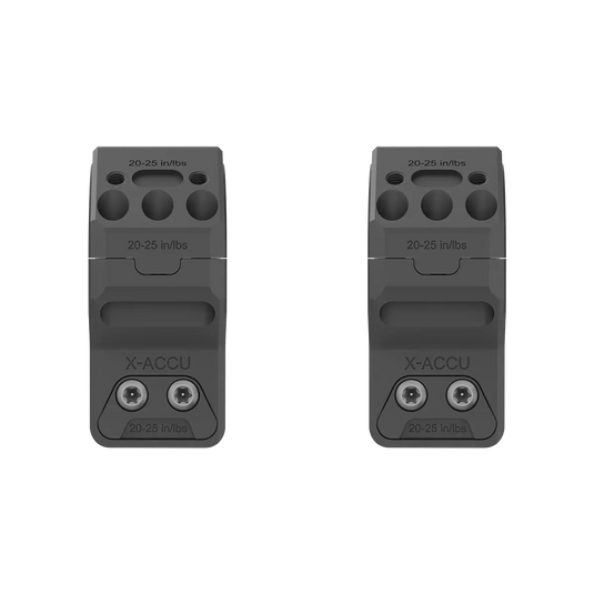 34mm X-MOD 0.95''/1.1''/1.25'' Modular Picatinny Ring System (XASR-3471/XASR-3472/XASR-3473)