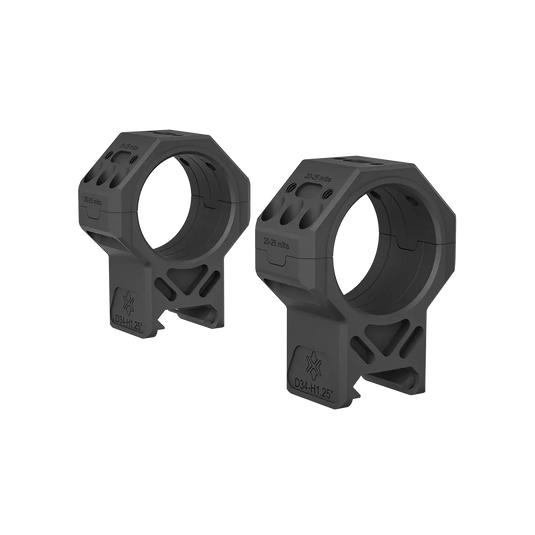 34mm X-MOD 0.95''/1.1''/1.25'' Modular Picatinny Ring System (XASR-3471/XASR-3472/XASR-3473)