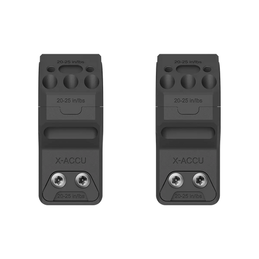 34mm X-MOD 0.95''/1.1''/1.25'' Modular Picatinny Ring System (XASR-3471/XASR-3472/XASR-3473)