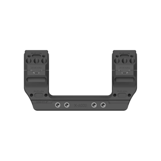 34mm X-MOD 1.5'' One Piece Heavy-Duty Picatinny Mount (XASR-3474)