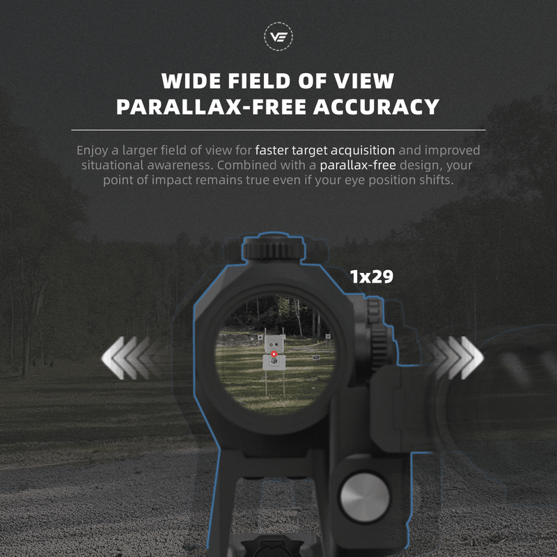 Load image into Gallery viewer, Scrapper 1x25 Red Dot with Parallax-Free
